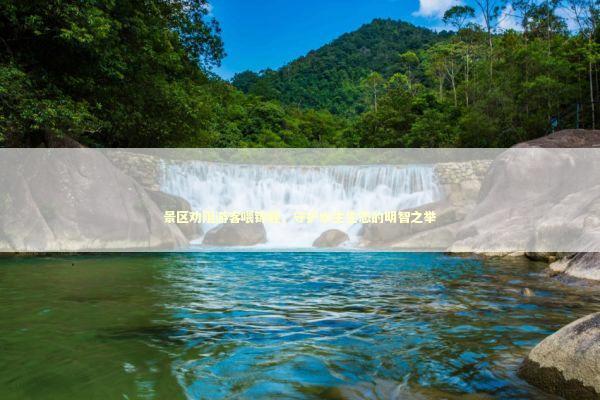 景区劝阻游客喂锦鲤，守护水生生态的明智之举