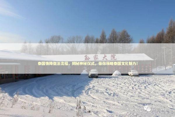 泰国情降做法流程，揭秘神秘仪式，带你领略泰国文化魅力！