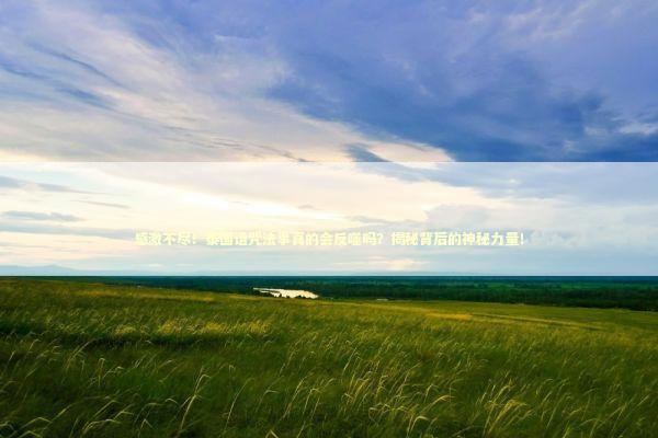 感激不尽！泰国诅咒法事真的会反噬吗？揭秘背后的神秘力量！